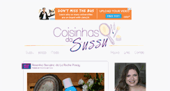 Desktop Screenshot of coisinhasdasussu.com.br