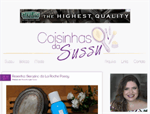 Tablet Screenshot of coisinhasdasussu.com.br